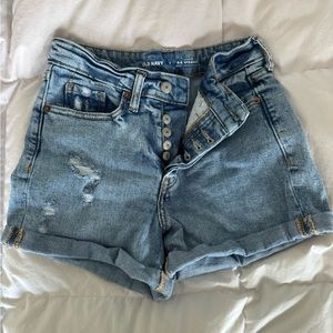 Old Navy • O.G. Straight High Rise Jean Shorts Size 2